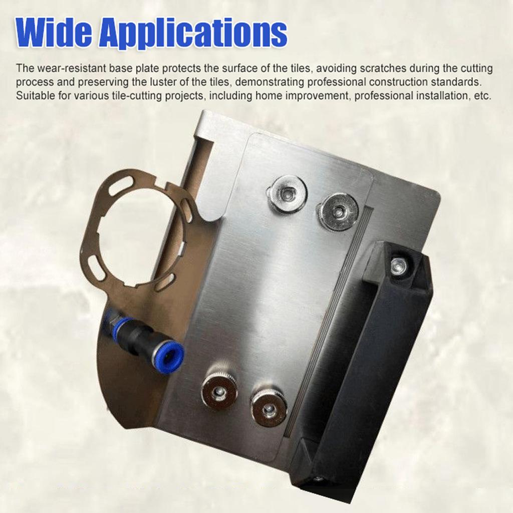 Chamfering Stand 45 Degrees Tile Chamfering Tool Small Portable 100 Type Angle Grinder Chamfering Holder