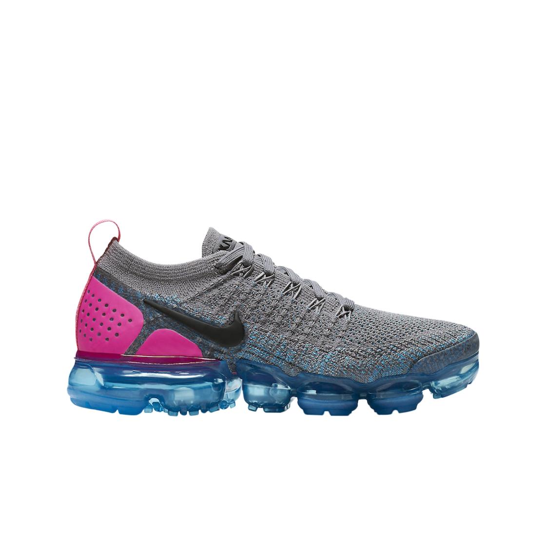 

(в) Nike Air Vapormax 2 Дымчато-серый Синяя орбита 235