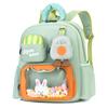 The new Korean version of the rainbow ball big children's boys and girls backpack, primary and secondary school students backpack