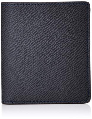 Fico Men's Inizio Mini Wallet, 58899, Navy, with Flap, Bifold Design