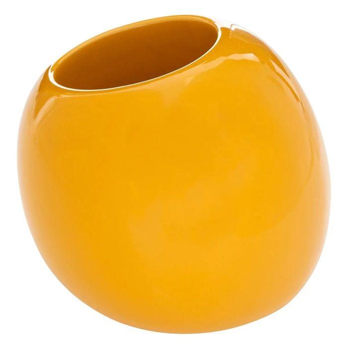 Brosse WC avec Porte-Brosse moutarde