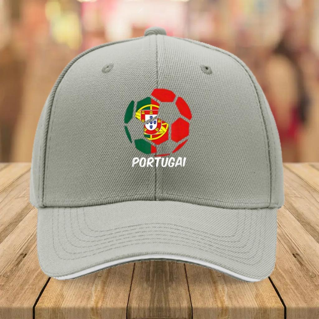 Portugal Soccer Football Fan Baseball Cap Adult Breathable Adjustable Casual Summer Hat