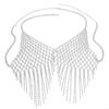 Fashion Rhinestone Chest Chain Sparkling Body Chain Jewelry Camisole Crystal Lingerie  Beach