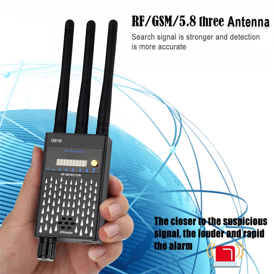 Hidden Camera Detector GPS RF Bug Anti Spy Lens Finder