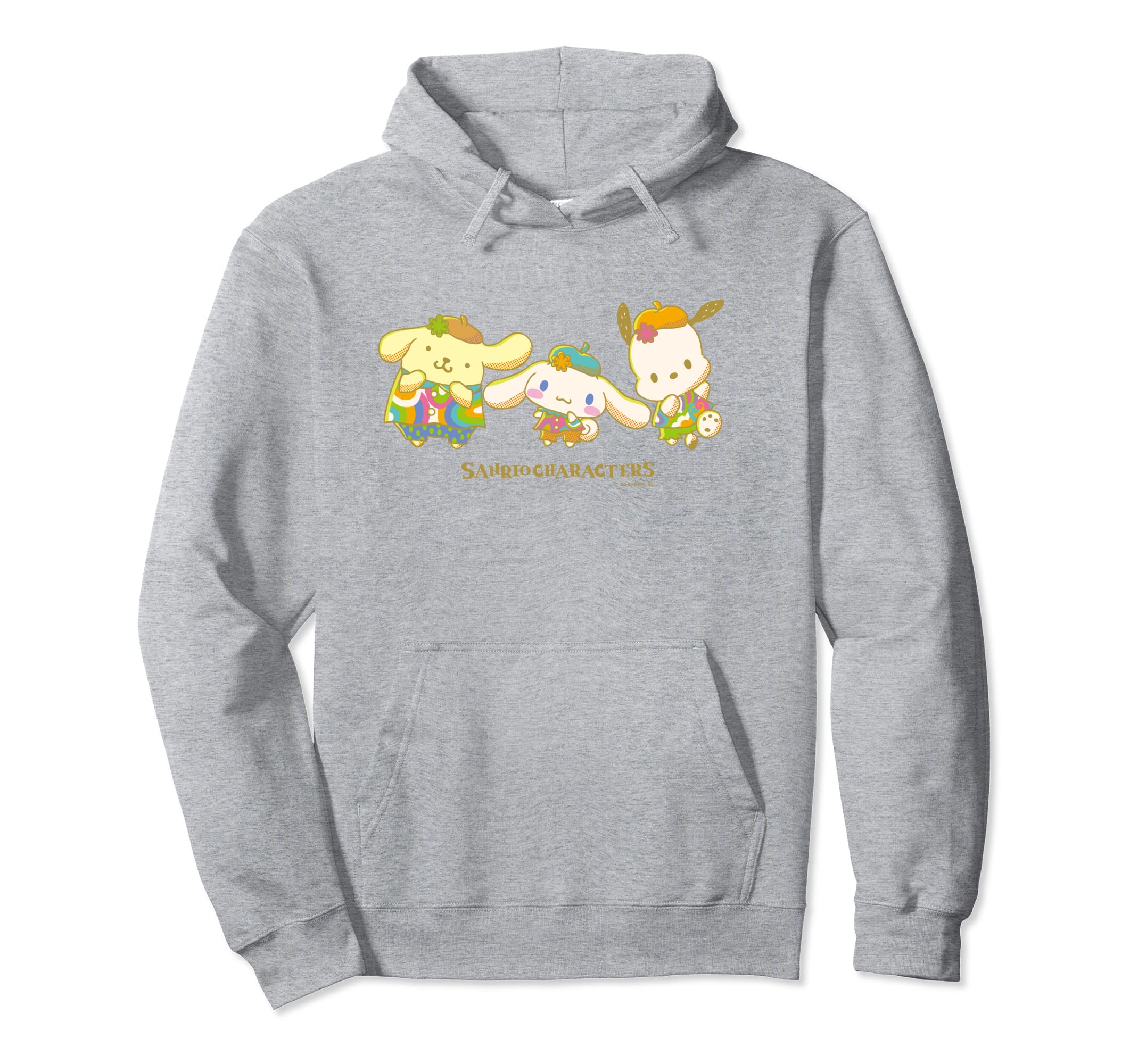 

Парка Pompompurin Pochacco Cinnamoroll Pose серый