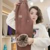 Pantaloni Invernali Spessi da Donna Pantaloni Termici in Peluche Pantaloni Sportivi Casual Pantaloni con Elastico in Vita