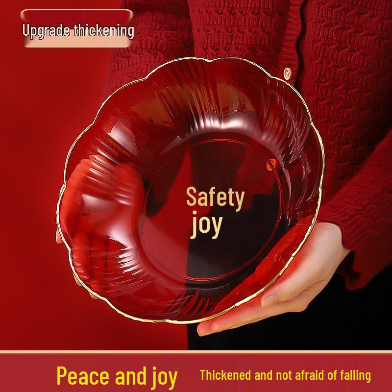 2023 Drenajlı Lüks Meyve ve Atıştırmalık Kasesi - Sehpa İçin Zarif ve Geniş