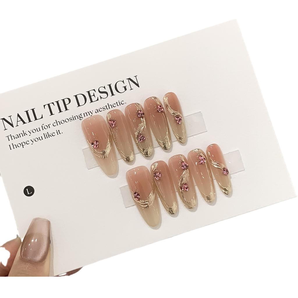 Blush-colored Amber Aurora Magic Mirror Small Pile of Diamond Starlight Gem Patch Wear Armor