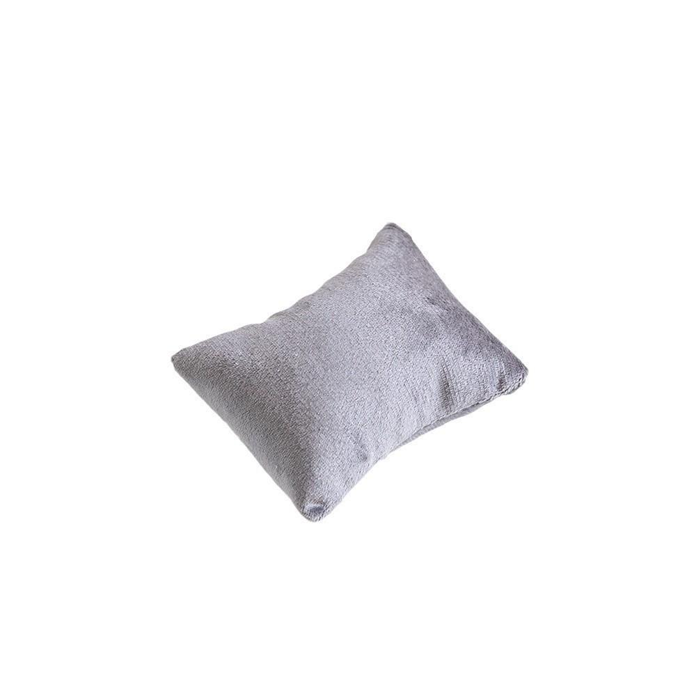 Velvet/leather Jewelry Pillow Stand Small Pillow Prop Watch Bracelet Bangle Cushion Holder Gifts Display Organizer Pillow
