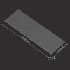 Microscope Adapter Thickness Cavity Glass Coverslips Single Flat Microscope Glass Slides Microscope Parts 50Pcs 1mm
