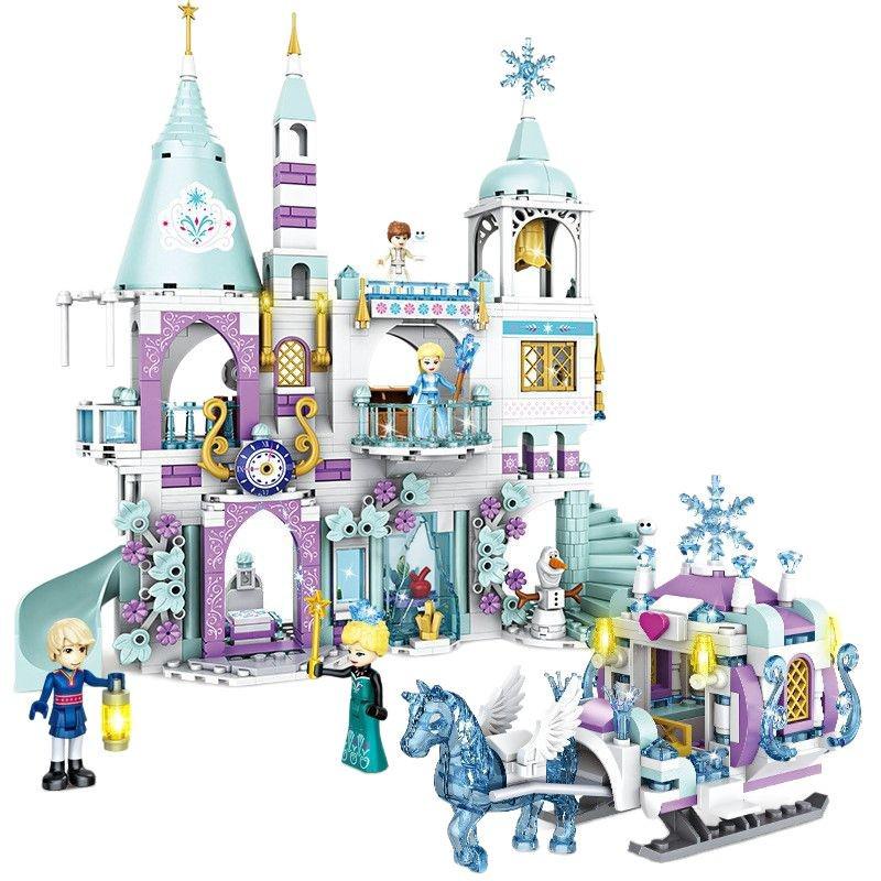 ChaoBao Ice & Snow Castle Sleigh Carriage Building Blocks - Compatible with LEGO, Ideal Gift for Girls