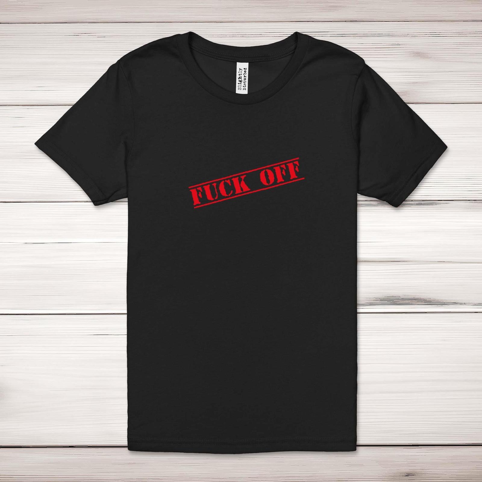 F*ck Off Top Secret Adult T-Shirt S разноцветный