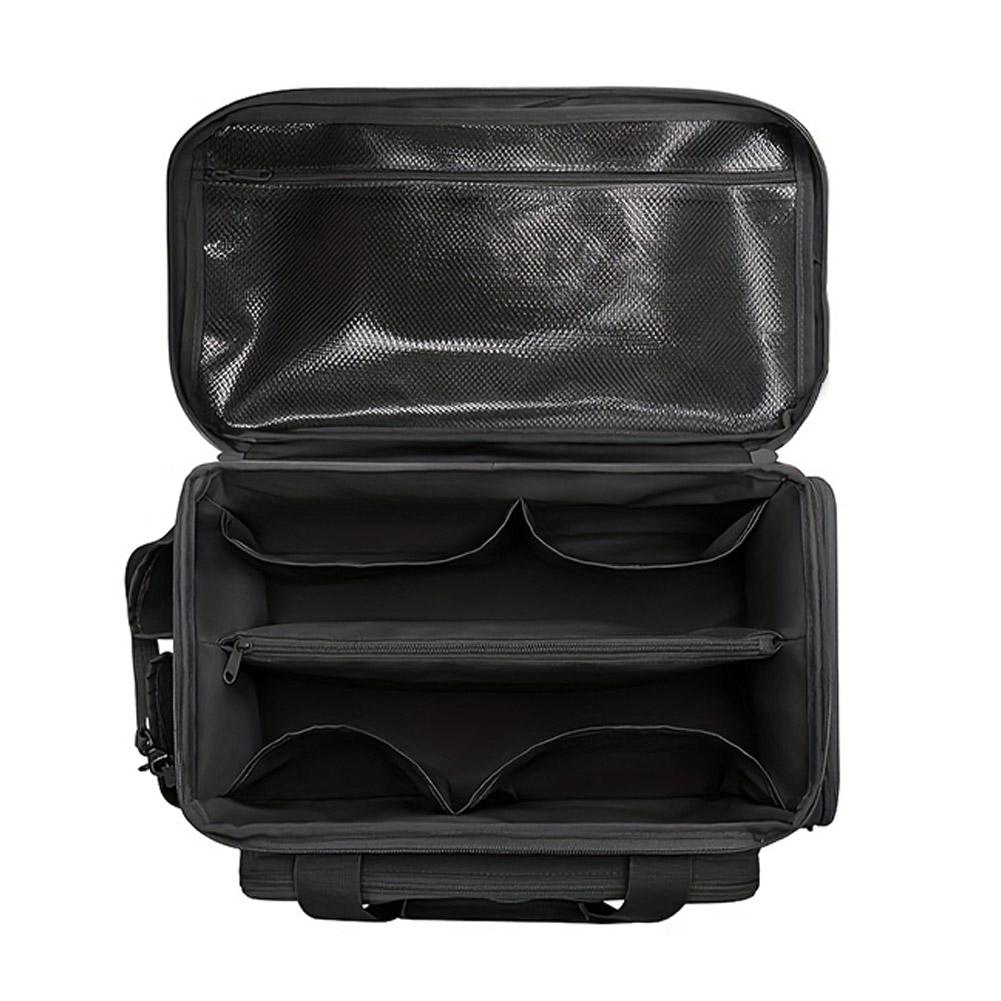 14" Heavy Duty Tactical Tool Bag Non-slip Base Multipurpose Organizer For Handymen Carpenters Durable Portable Tool Storage Bag