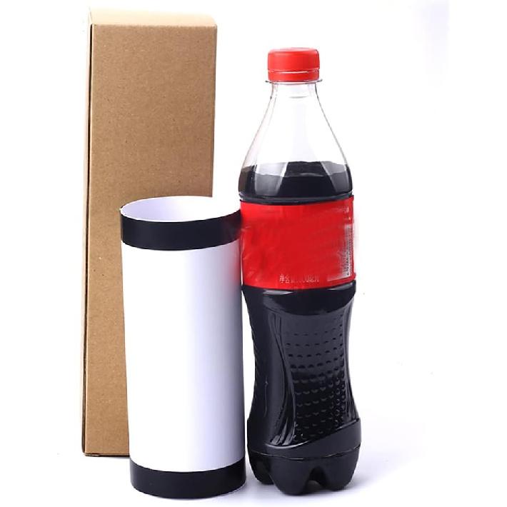 Наслаждающийся Исчезающая Бутылка Колы Магические Трюки Исчезающая Бутылка Колы Магическая Приспособление Крупный План Магические Иллюзии Сценические Аксессуары