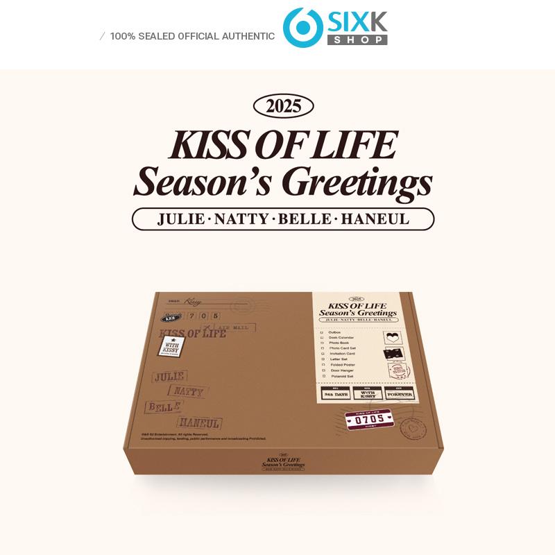 

[Предварительный заказ] Поздравления с праздником KISS OF LIFE 2025 POB WITHMUU