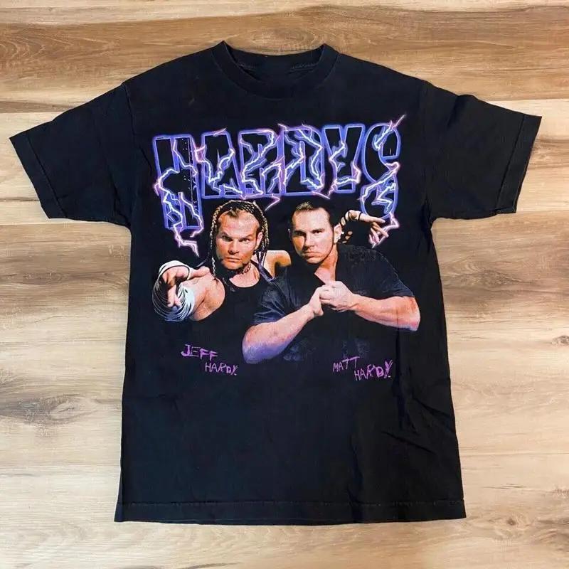 Hardys Jeff Hardy Black Cotton Size S 4Xl T Shirt Tt383