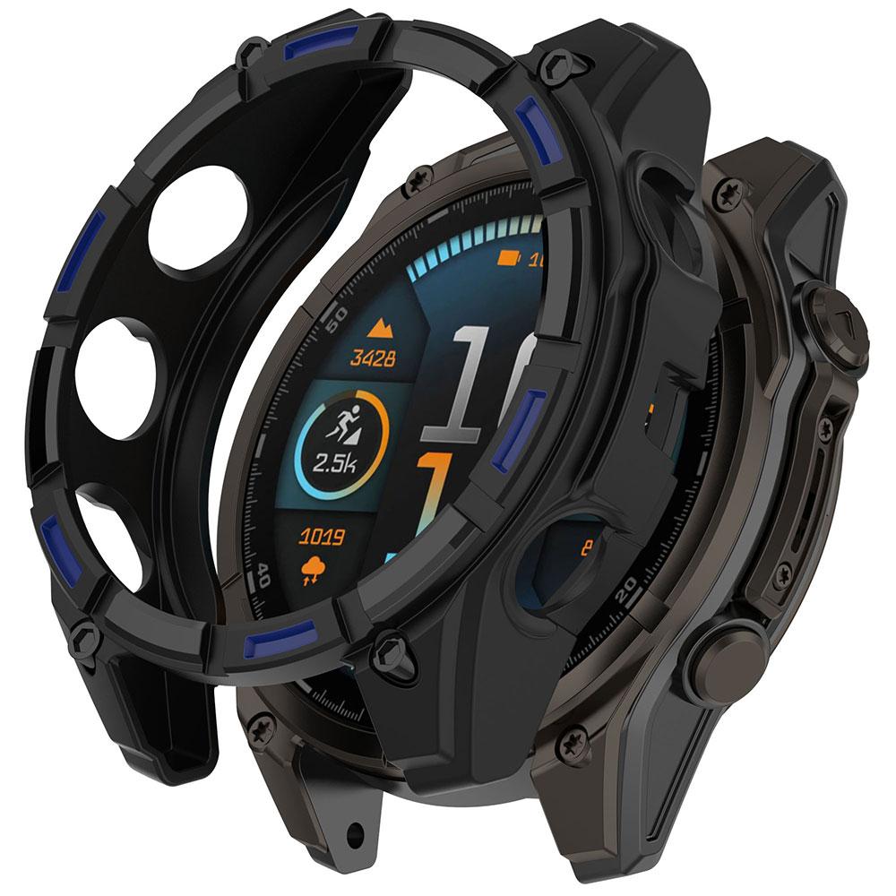 Watch Protective Case Cover for Garmin Fenix8 47mm / 51mm Soft Tpu SmartWatch Shockproof Protector Shell Anti-scratch