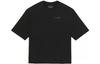 Vans CD T Shirts Unisex Black Crew Neck Moderate Straight Fit VN00091YBLK