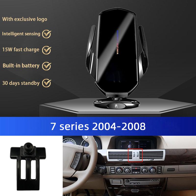 Car Mobile Phone Holder For BMW 1 2 3 5 7 Series X1 X2 X3 X4 X5 X6 X7 5GT 3GT I3 I4 MINI Wireless Charger Fast Charging Bracket