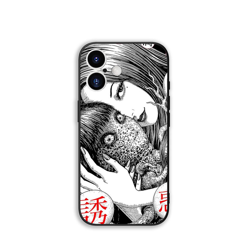 for Samsung Galaxy A36 A17 A26 A07 A35 A54 A53 A13 A33 A34 S8 S9 S20 S21 FE S10 Plus Phone Cover Case Wallpaper Junji Tomie Ito