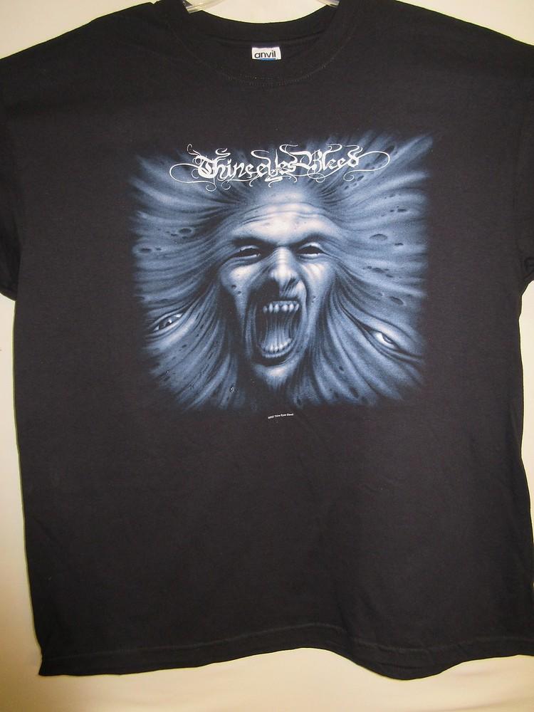 

THINE EYES BLEED OFFICIAL OLD STOCK MERCH BAND CONCERT MUSIC EXTRA LARGE Unisex T-Shirt XL