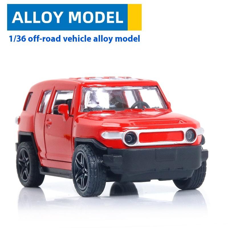 Modello di auto fuoristrada in lega Simulazione Giocattolo per bambini Auto per bambini Ornamenti per auto Decorazione