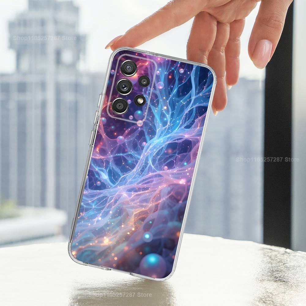 

Painting Phantasy Brain Phone Case For Samsung Ultra,FE,A30,71,51,S9,10,20,Lite, S22,23,21,PIus,Transparent, Silicone SamsungNote20Ultra