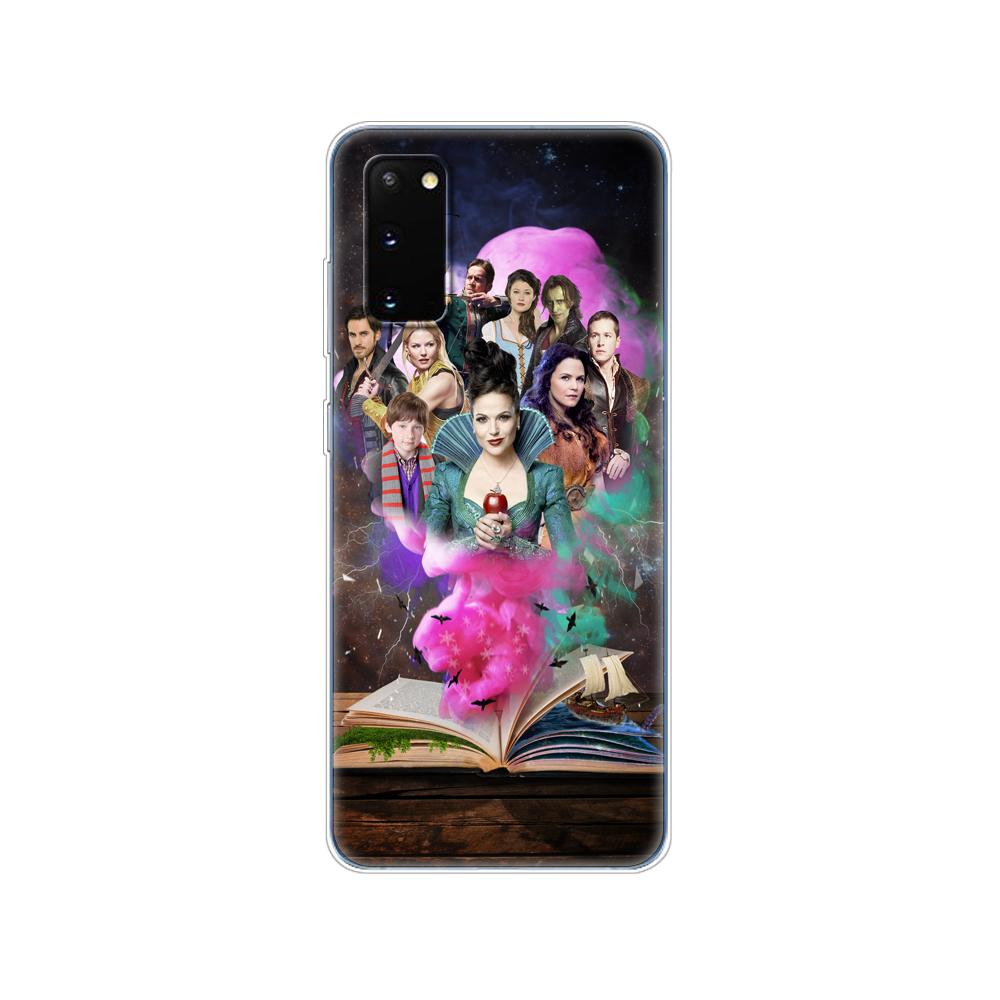 Silicon Case For samsung galaxy S20 PLUS Ultra S10 lite Phone Cover For samsung note 10 plus lite Case Once Upon A Time book