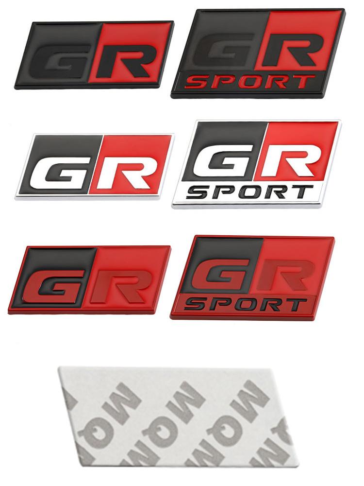 Car Sticker GR Sport Logo Emblem Badge Decals for Toyota HV YARiS RZ RC RS C-HR Corolla Prius Harrier Camry Tacoma Venza Rav4 GR LC8
