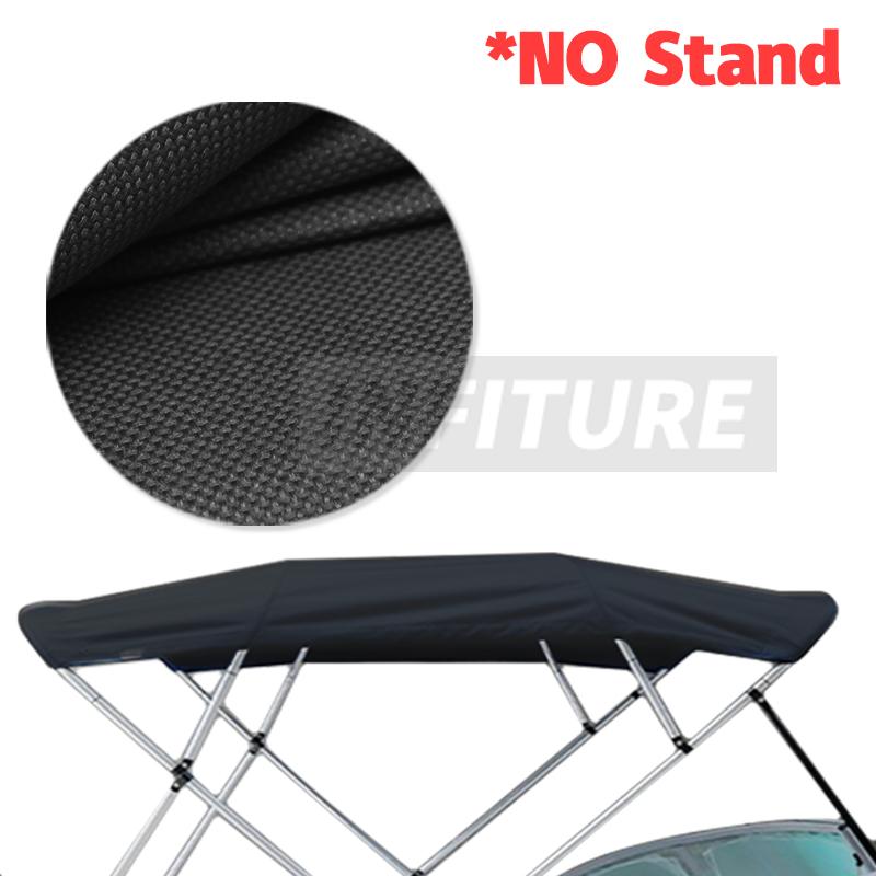 3 Bow Boat Bimini Top 600D Polyester Canopy Waterproof&Sun Shade Awning Canopy Fit for Boat Yacht Boat Accessories 3 BOW 54-60W