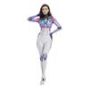 Halloween Women Game Network Armor Cosplay Jumpsuit Mechanical Combat Mecha Masquerade Party Zentai Suit Rave Outfit Bodysuits