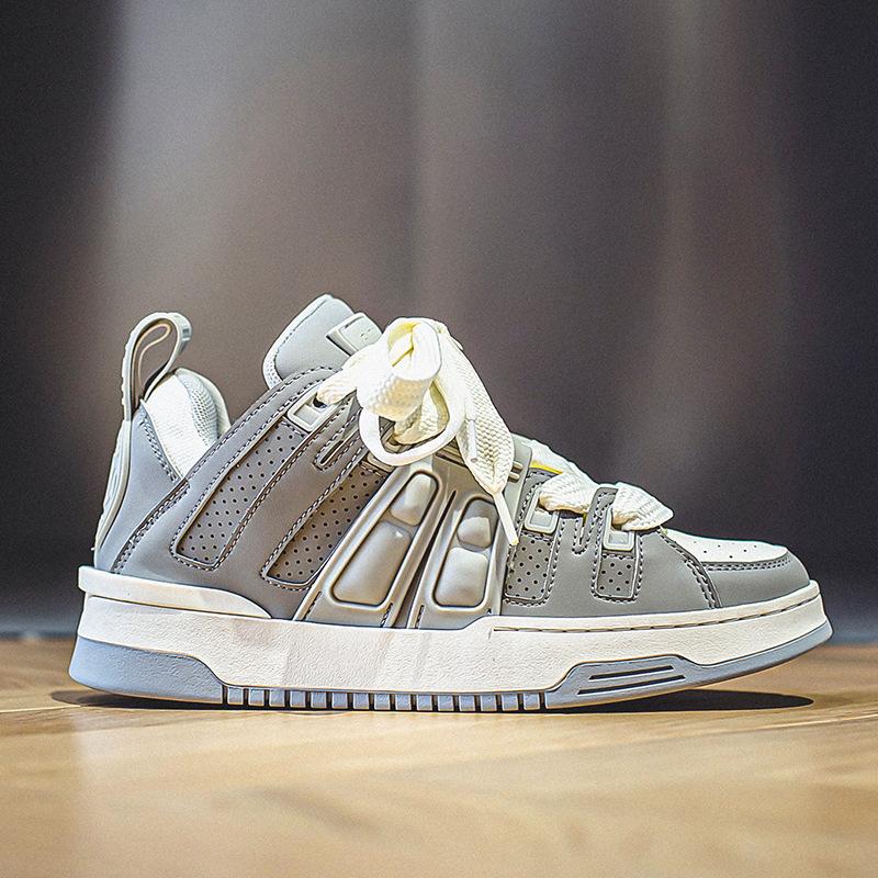 

Обувь для хлеба Guochao оригинальный нишевый дизайн мужская и женская пары обувь для скейтборда летняя уличная обувь Xiao Lun модная обувь 6028 Women s shoes 39 sports size