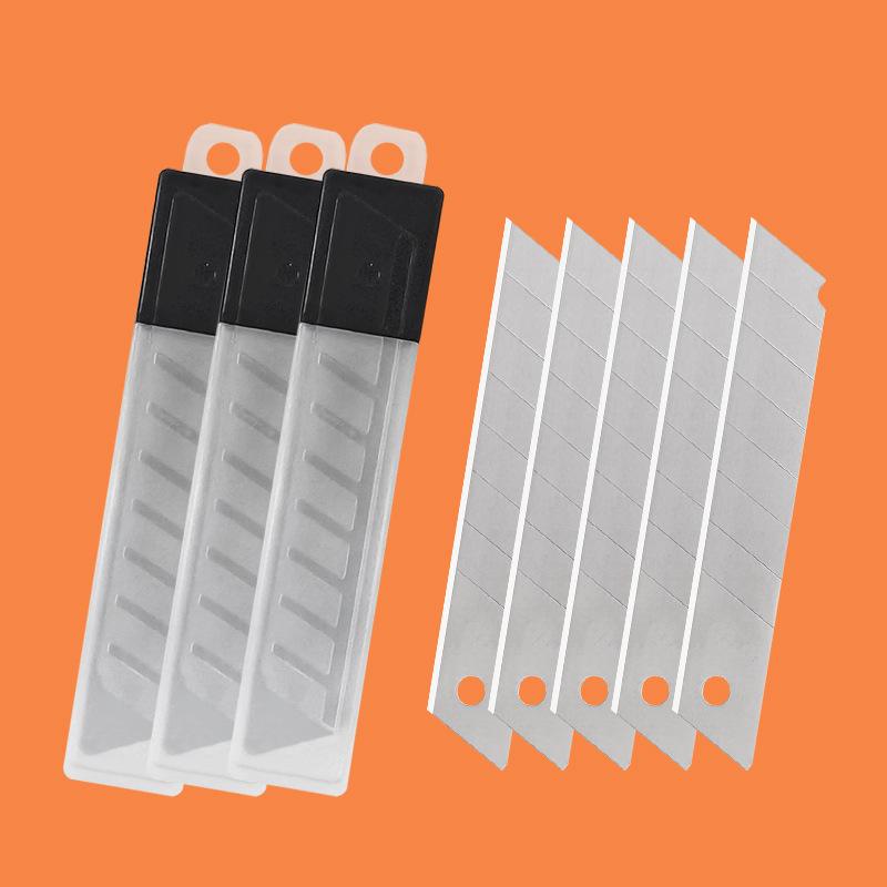 Ostrze noża uniwersalnego Duży rozmiar 18 mm Ostrze noża uniwersalnego Zapasowe ostrze noża Ostrze noża do cięcia papieru Ostrze zamienne do noża uniwersalnego