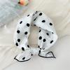 58 Cotton Linen Small Square Silk Scarf for Women - Spring/Autumn/Summer Korean Style Headband & Decorative Scarf