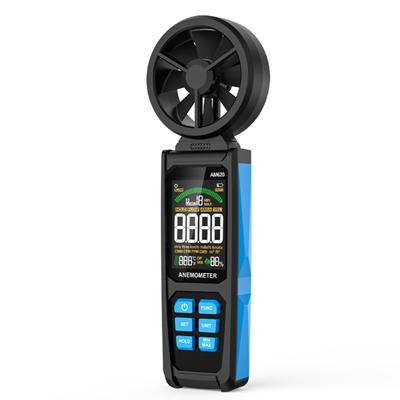 Digital Anemometer, Wind Speed Meter with Backlights LCD Screen, Air Flows Meter for Sailings Surfings Drones Flying