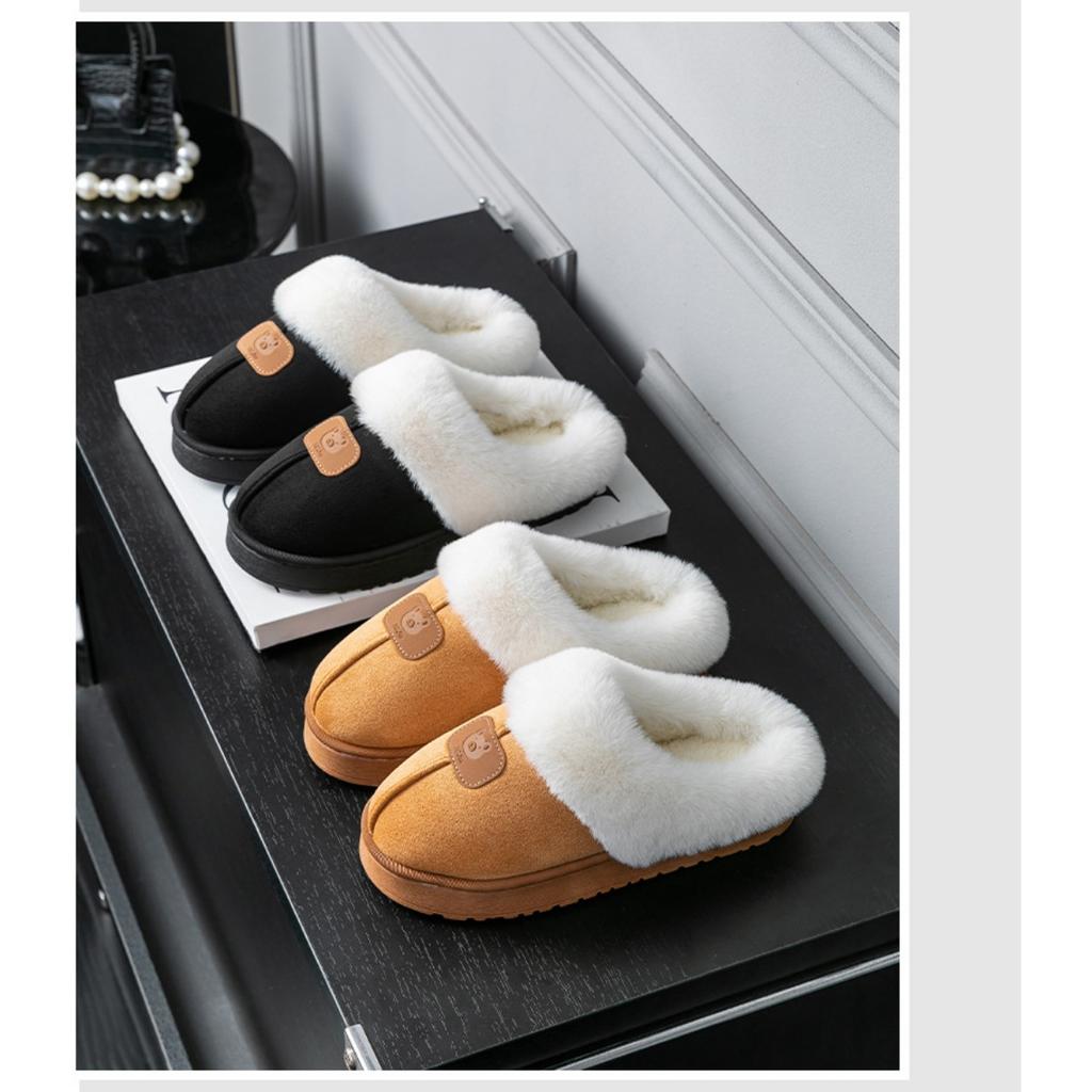 Männer und Frauen, Schuhe mit dicker Sohle, Plüschschuhe, Rutschfeste Schuhe, Innen- und Hausschuhe, Atmungsaktive Schuhe, Warme Schuhe