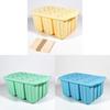Silicone Ice Cream Molds 12cavity With Lids For Homemade Frozen Treats