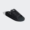Adidas GAZELLE STRANDSLIPPERS Core Black Sandaler Slide Unisex ORIGINALS JQ7423 Core Black / Core Black / Fottøy Hvit