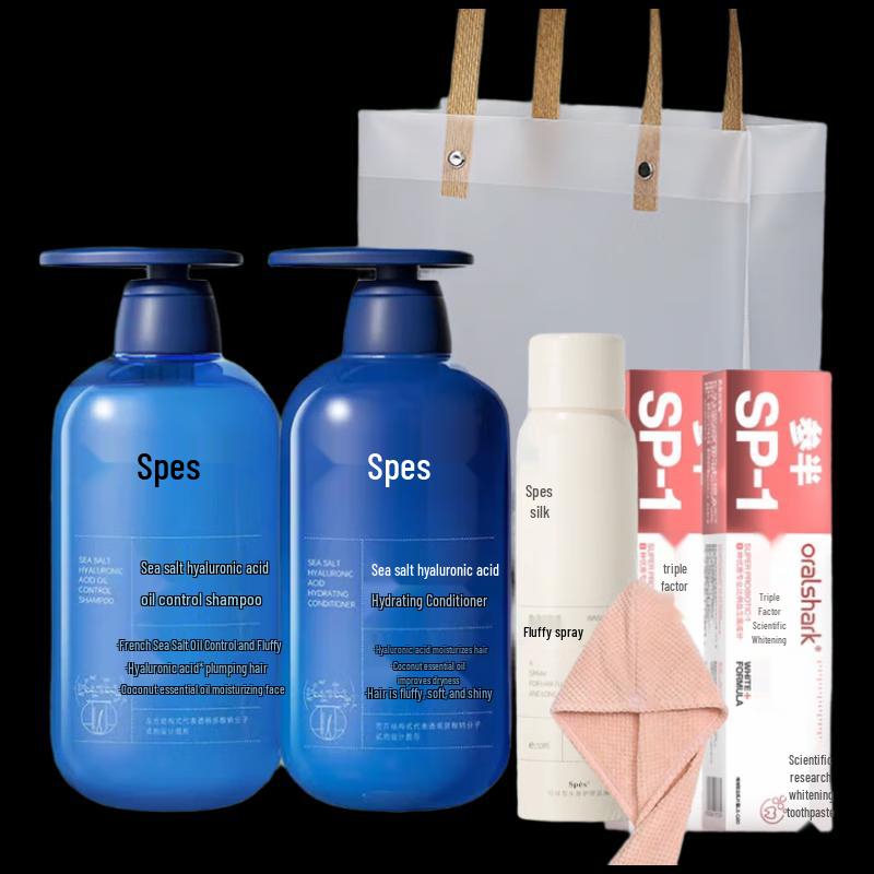 Spes Sea Salt Hyaluronic Acid Hair Care Gift Set