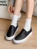 2025 Spring Mesh Breathable White Flat Shoes Women's Non Slip Sports Casual Shoes Lace-up Comfortable Slip On Vulcanized Shoes