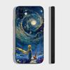 The Little Princess Rose Animation Phone Case For IPhone 17 Air 16 15 14 13 Pro Max 11 12 Black Silicone Cover