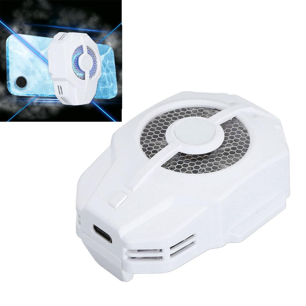 Cell Phone Cooler Semiconductor Back Clip Two Speed Wind Low Noise 5500RCelsiusmin Phone for Gaming