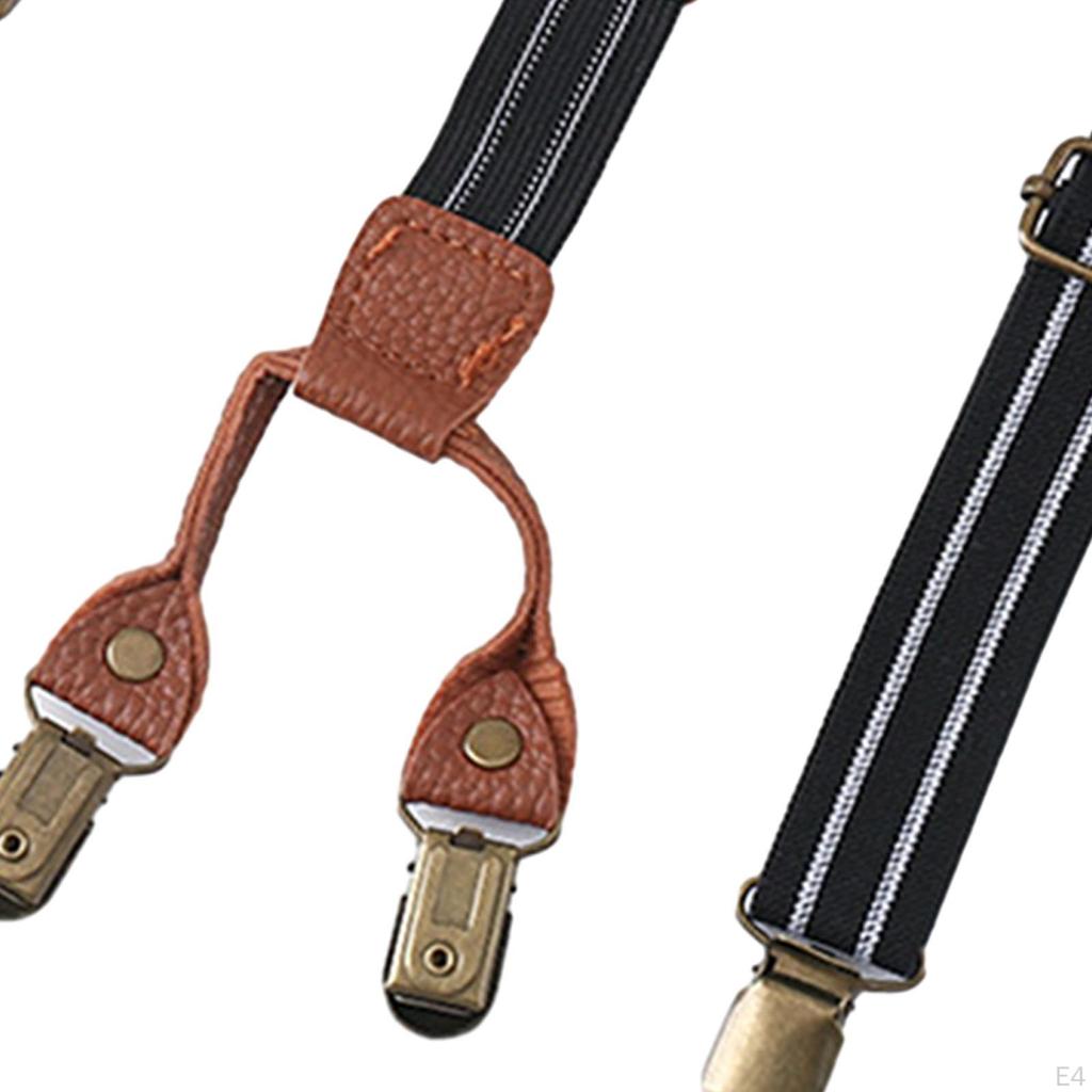 Bretelles réglables pour smoking garçons et filles