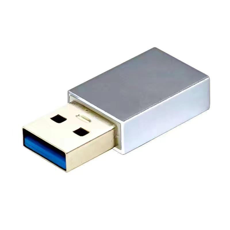 USB Type-C Female to USB-A Male Charging Adapter for Apple and Huawei PD