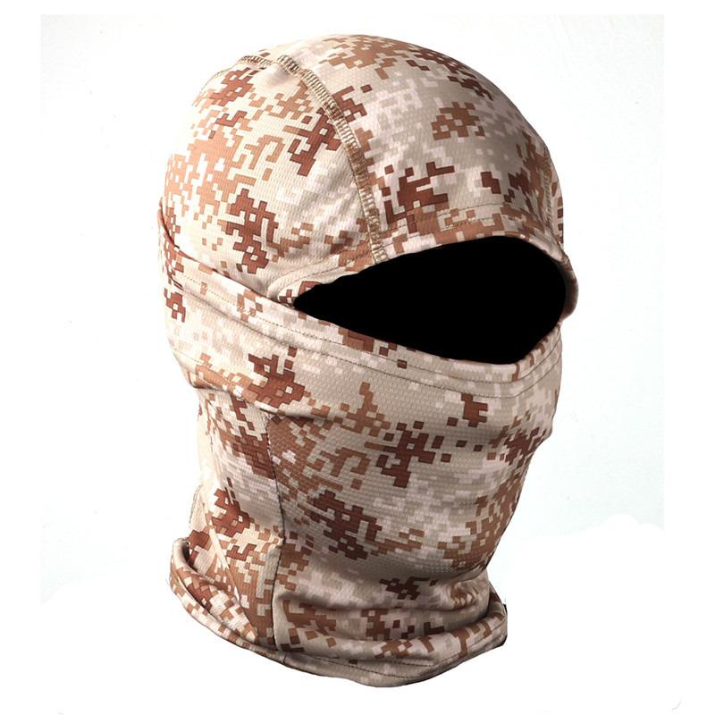Full Face Mask Camouflage Balaclava Tactical Airsoft Men Protection Tactical Balaclava Snowboard Scarf Men