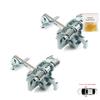 BDP937-1 2 Pieces Front Left AND Right Door Catch Hinge Brake Stop Check Strap Limiter for Citroen Xsara Picasso 1999-2012 9181E6