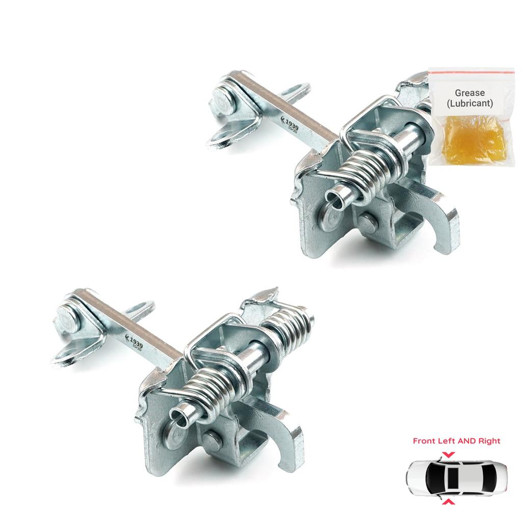 BDP937-1 2 Pieces Front Left AND Right Door Catch Hinge Brake Stop Check Strap Limiter for Citroen Xsara Picasso 1999-2012 9181E6