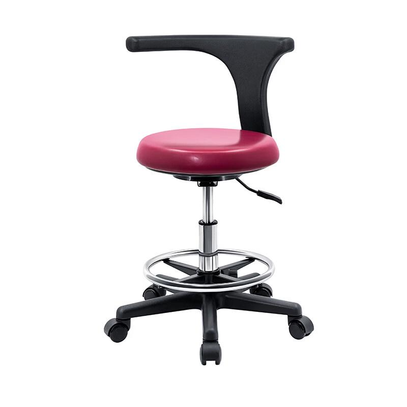 Yunduo Dental Assistant Stool with Backrest