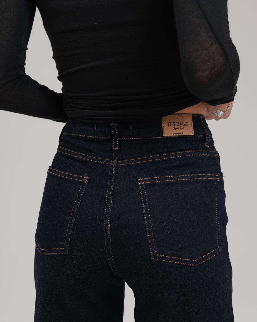 Straight Jeans Its Basic 2506 38 Dark Blue