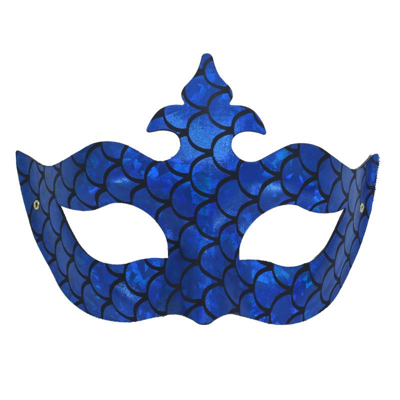 Party Mask Intricate Prom Costume Mask Mermaid Mask Versatile For Performance Cosplay Masquerade Balls